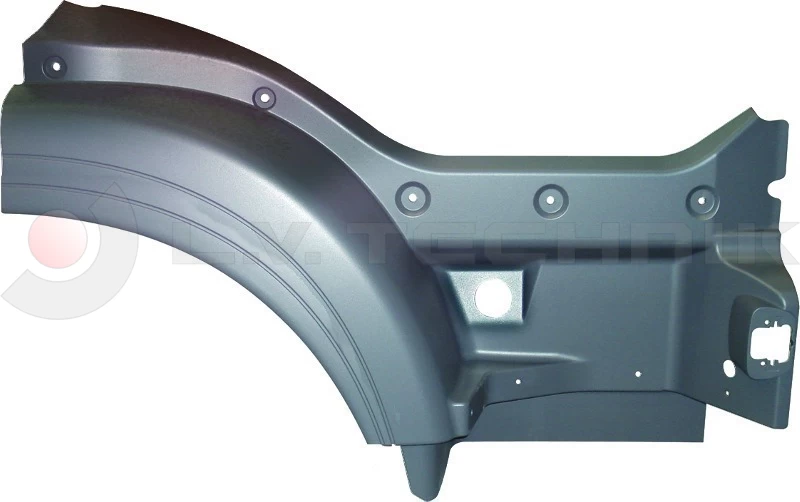Footstep mudguard (grey) MAN right