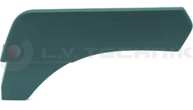 Mudguard for wider cab left