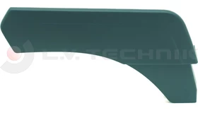 Mudguard for wider cab right
