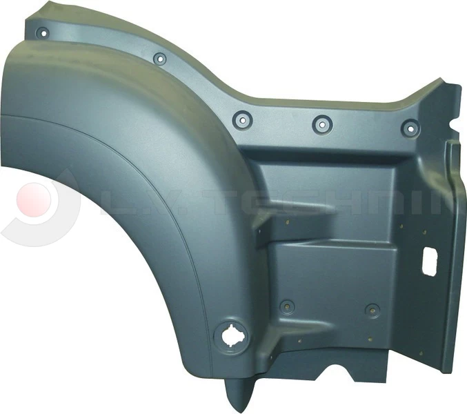 Footstep mudguard (grey) MAN TGA LX right