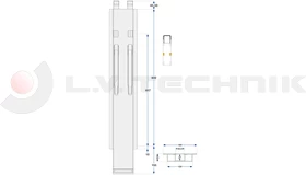 Rakonca Kinnegrip K20 800 középső TOP