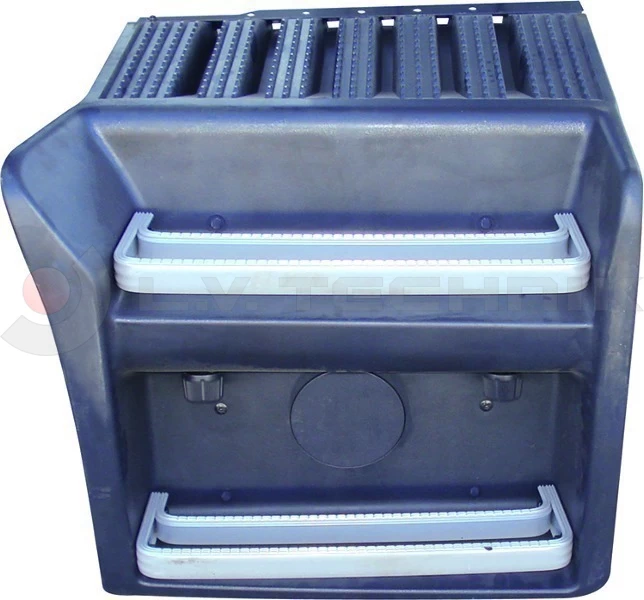 Battery cover complete with brackets Scania