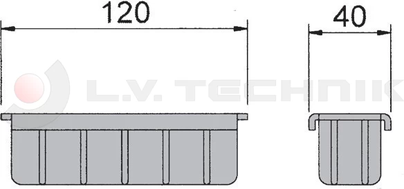 Pillar cap middle, rear