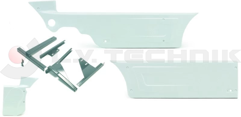 Fairing kit with brackets