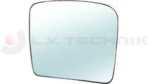 Glass wide angle radius 300 Renault left