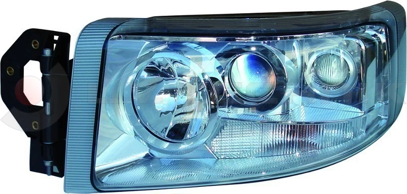 Renault head lamp left