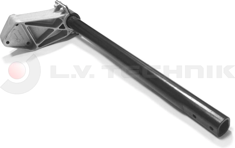 DAF sárvédő tartó cső egyenes komplett 81cm