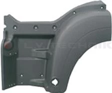 Footstep mudguard MAN TGA LX left