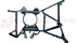 Head lamp support alu DAF  right