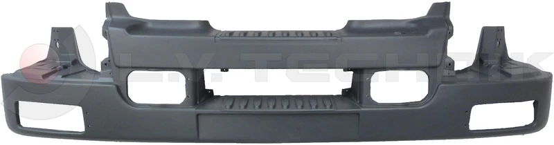 Front bumper with foglamp holes (grey) Renault Midlum