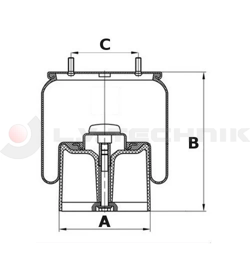 Légrugó 4022 NP05 03300 Sauer 2619V