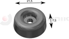 Ütköző gumi kerek 21,5 X 7,5