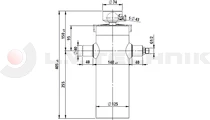 Hydralic cylinder 1237/5stage/6-12t