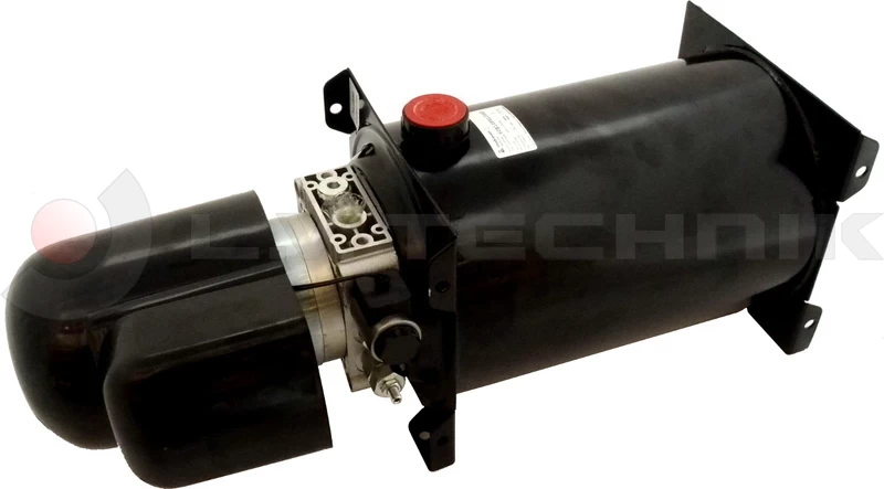 Hidraulikus tápegység 12V/1600W 10l fém tartállyal
