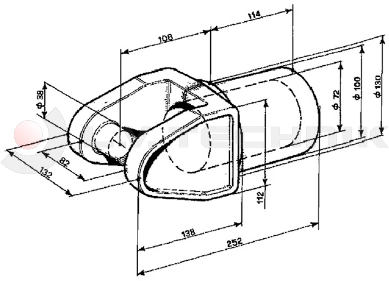 Tipping fork 20t