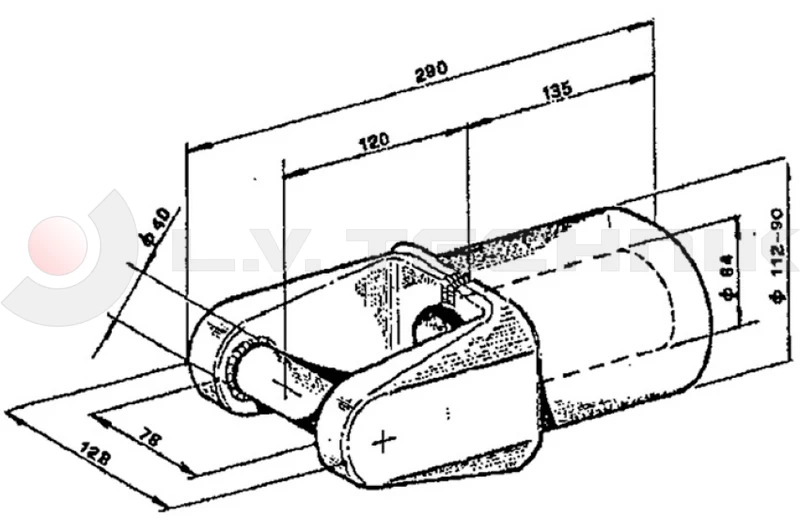 Tipping fork 45t