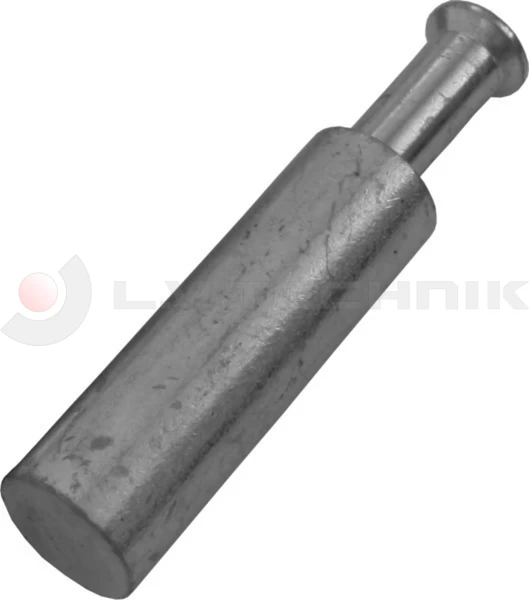 Zinc plated pin for sideboard
