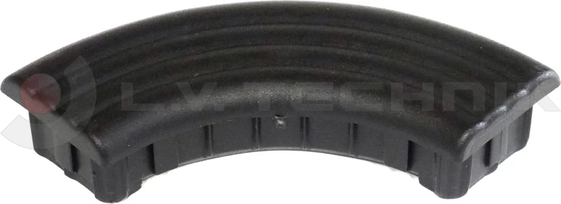 Lateral cover profile plastic cap