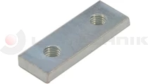 Plate for pillar pocket/curved hinge
