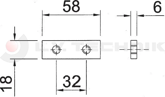 Plate for pillar pocket/curved hinge