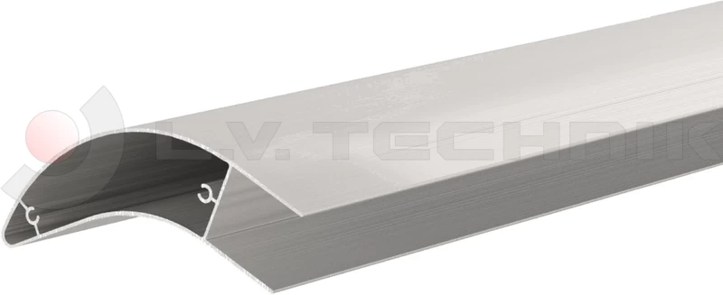 Lateral protection aluminium cover profile [10 x 1000mm]