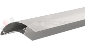 Lateral protection aluminium cover profile