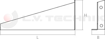 Water tank bracket