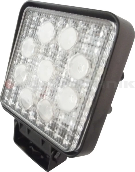 Munkalámpa LED szögletes 9x 3W