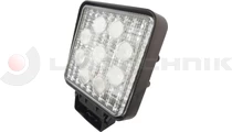 LED work lamp square 9x 3W