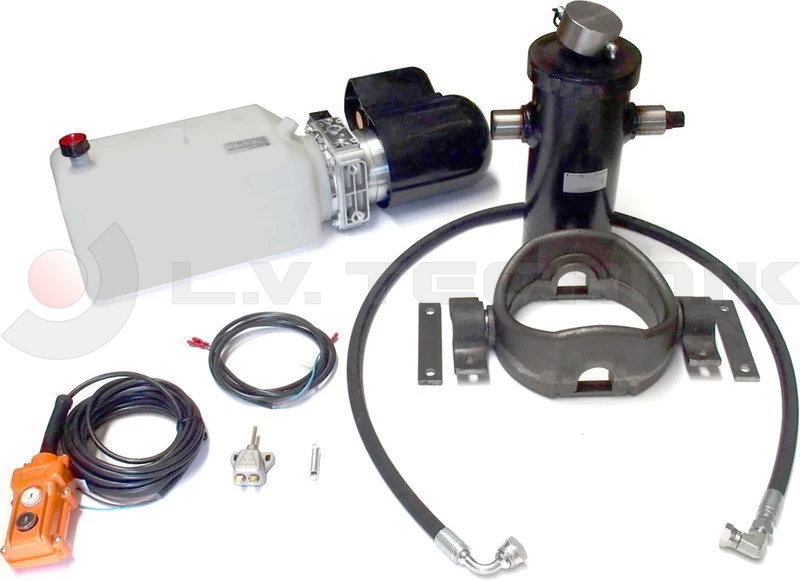 Hydraulic kit 12V/1600W/1237mm plastic