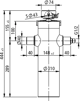 Munkahenger készlet 444 / 850 / 3tag / 5-14t