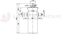 Hydralic cylinder 984/4stage/8-15t