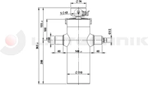 Hydralic cylinder 816/4stage/5-11t