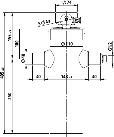 Munkahenger készlet 405 / 984 / 4tag / 5-11t
