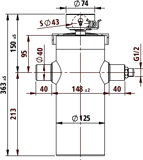 Munkahenger készlet 363 / 1027 / 5tag / 6-12t
