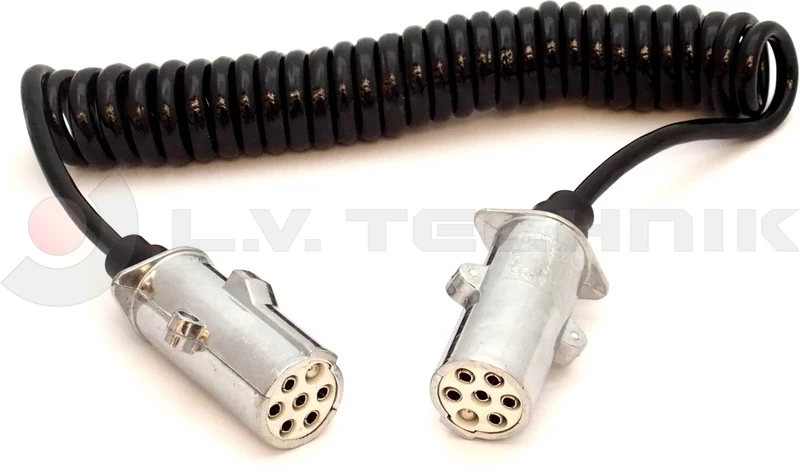 Eletric spiral coil with metal plugs 4m