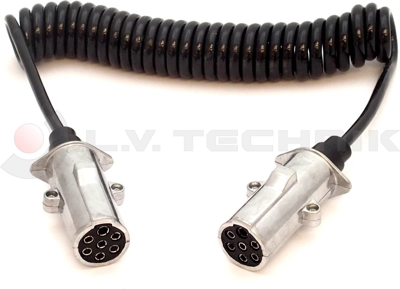 Eletric spiral coil with metal plugs 4m