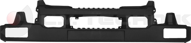 Front bumper with holes for fog light Renault Midlum