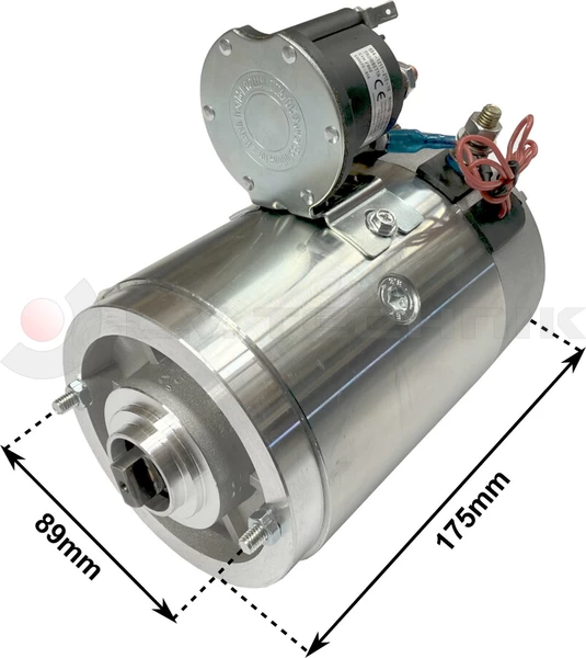 Motor 12V 1800W with starting relay
