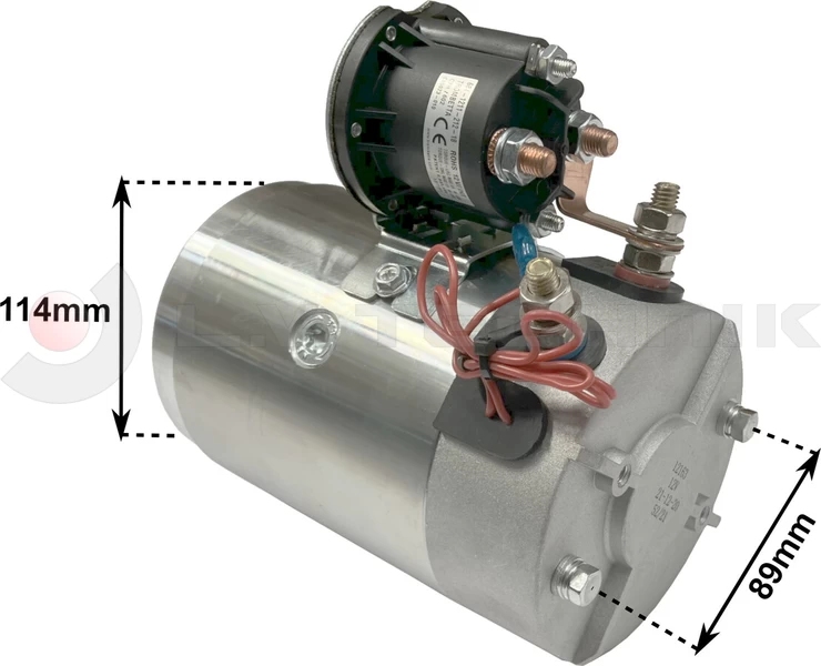 Motor 12V 1800W with starting relay