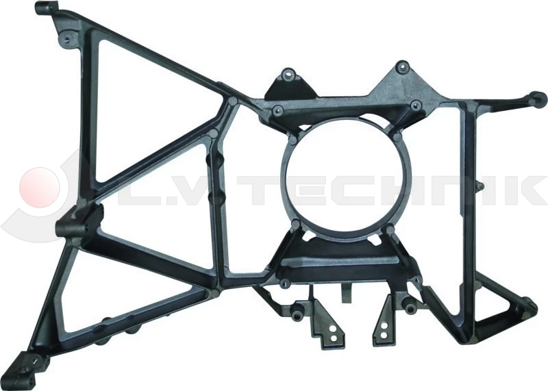 Head lamp support plastic DAF left