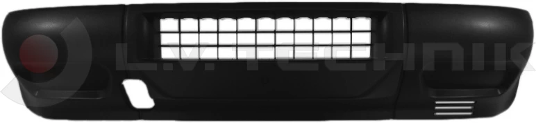 Front bumper (black) Iveco Daily S2000