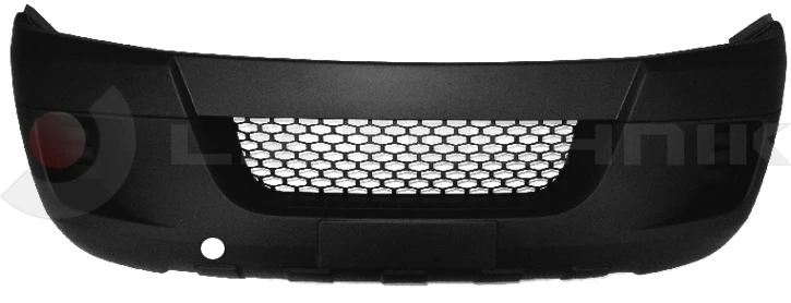 Front bumper (black) Iveco Daily 2009