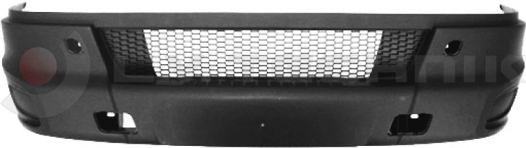 Front bumper (black) Iveco Daily 2010
