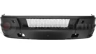 Front bumper (black) Iveco Daily 2010