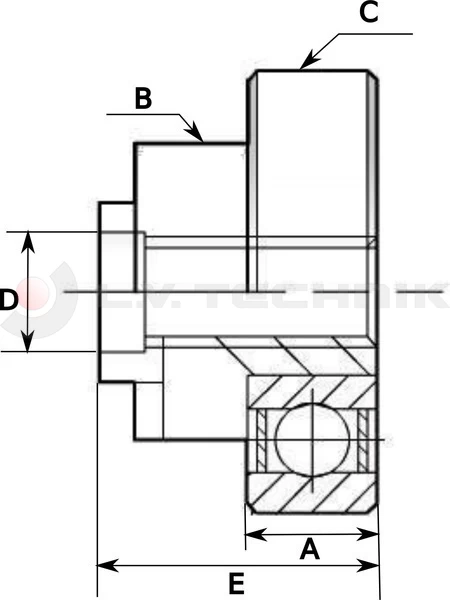 Roller 31,5mm EDSCHA 0091