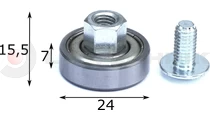 Roller 24mm EDSCHA 6741