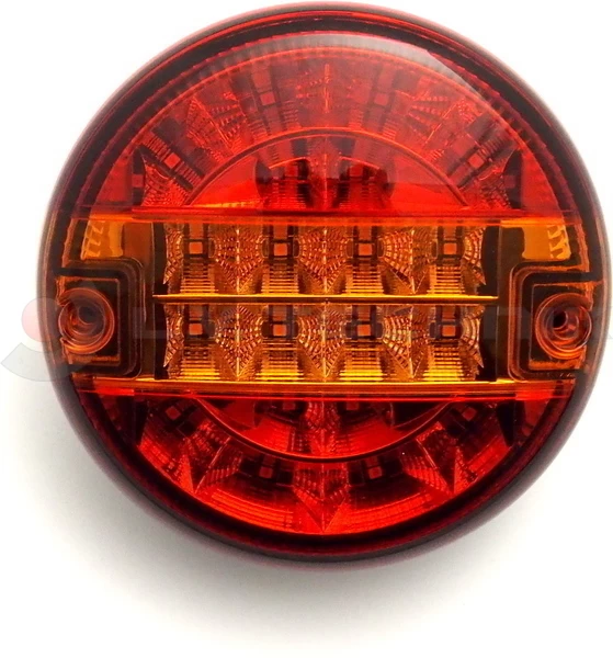 Tail lamp LED round 9-33V