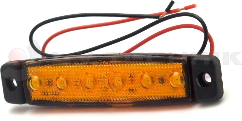 Side marker lamp LED yellow