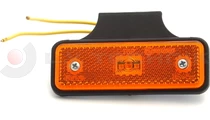 Helyzetjelző 2LED sárga, tartóval HS5.1ST